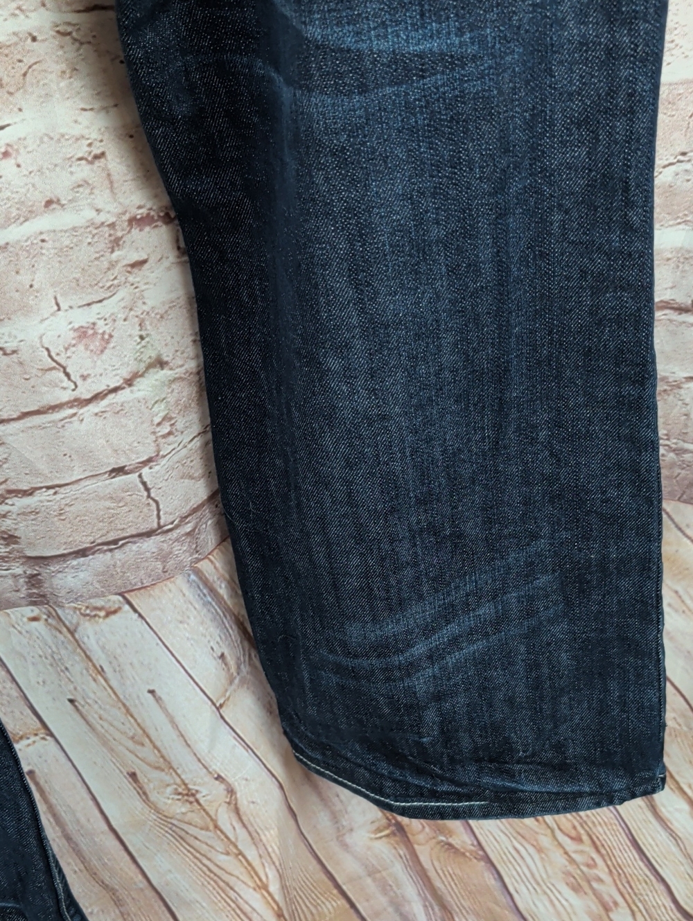 Helix Men's Dark Blue Bootcut Jeans 32 X 32 New - Picture 8 of 10